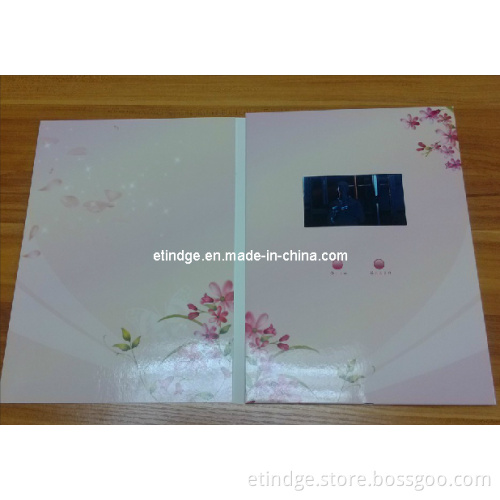 2.4", 4.3", 5", 7" LCD Video Greeting Card